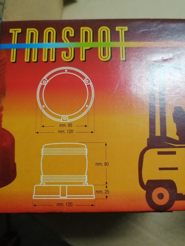 Luces giratorias tractor