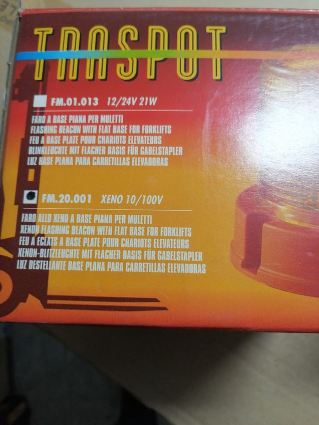 Luces giratorias tractor