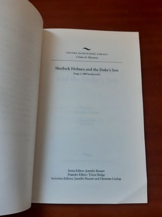 Oxford Bookworms Library: Level One Sherlock Holmes and the Duke's Son