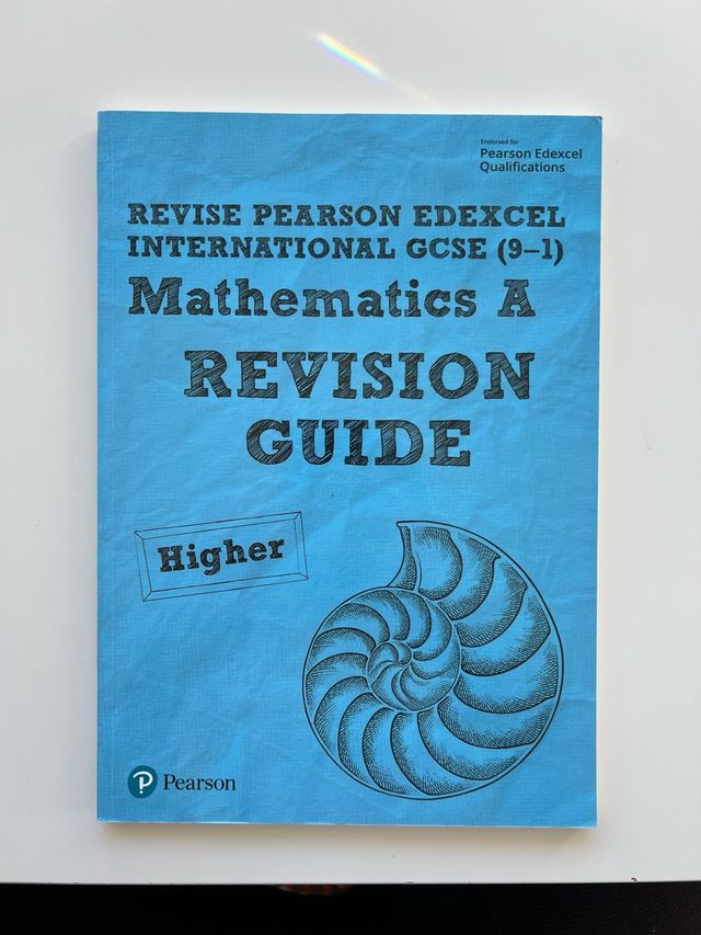 Pearson IGCSE Mathematics A Revision Guide