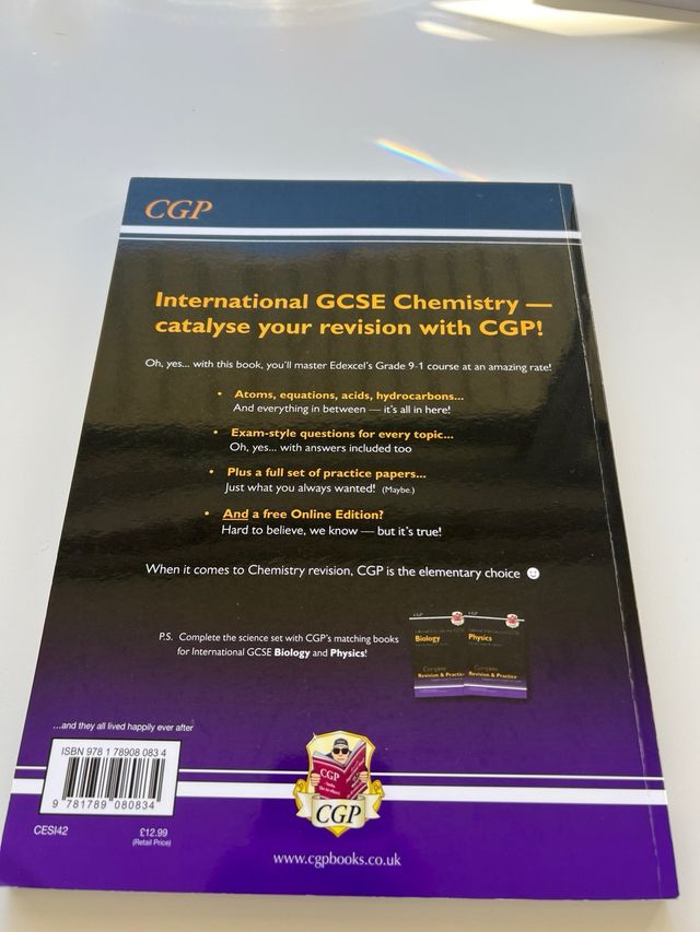 New Grade 91 Edexcel International GCSE Chemistry