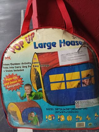 Tienda de campaña niños