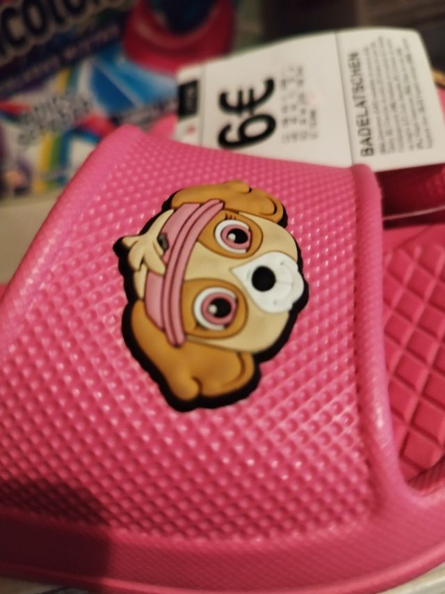 Zapatillas patrulla canina rosa