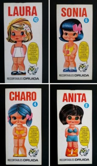 Librito RECORTABLES DRUIDA