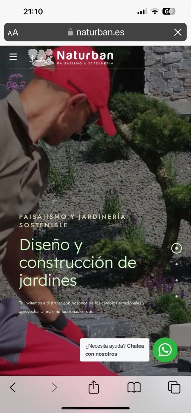 Jardinero y paisajista