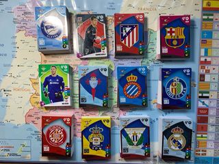 Cromos adrenalyn básicos de los equipos 24 25