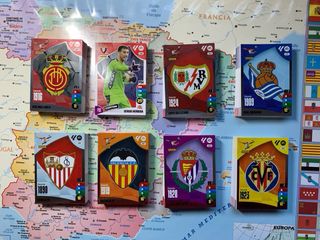 Cromos adrenalyn básicos de los equipos 24 25