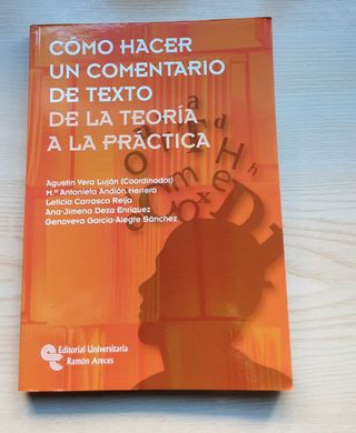 Cómo Hacer Un Comentario de Texto