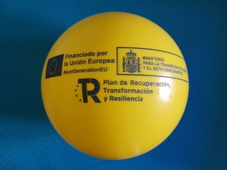 NUEVAS LOTE PELOTA + MOCHILA SACO AMARILLA