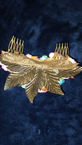 Tocado+ hecho artesanal 2 cinturones de fiestas.se