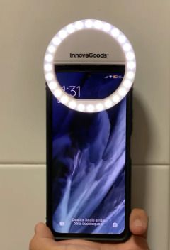 Mini Aro Led Selfie Anillo De Luz Aro De Luz Selfie Carrefour