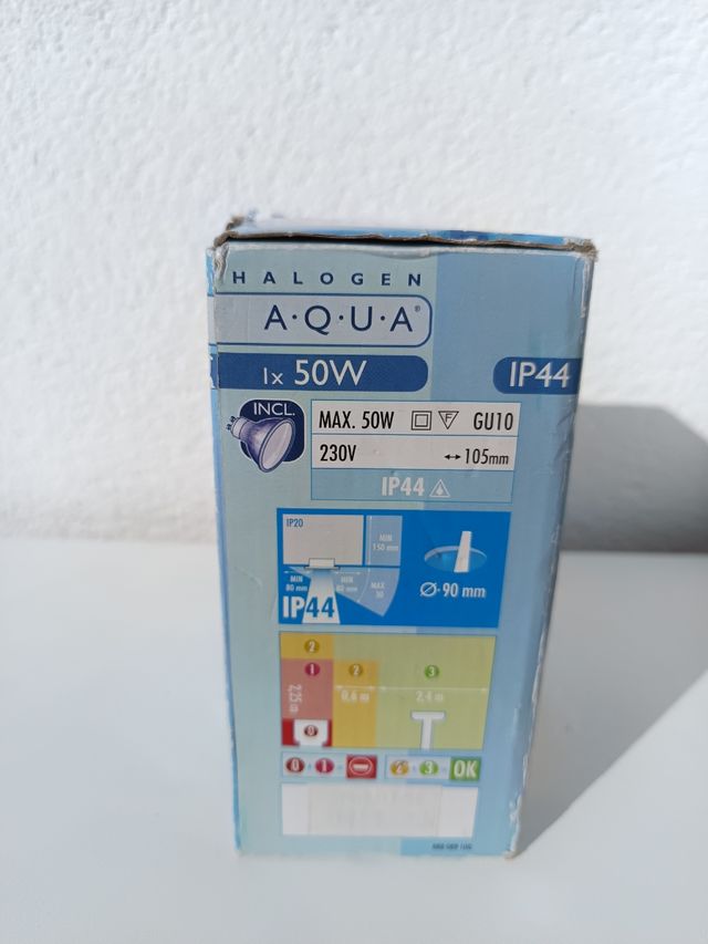 Halógeno para baño AQUA