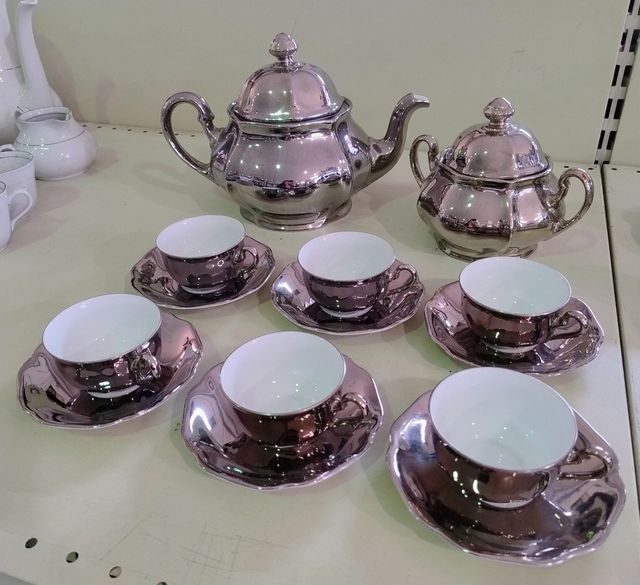 SERVIZIO DA CAFFE' ARGENTATO