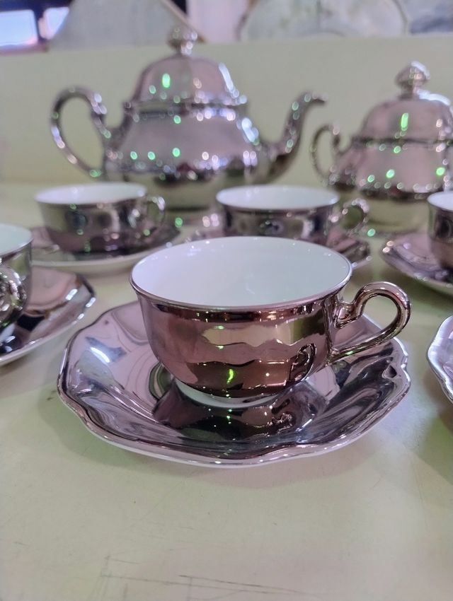 SERVIZIO DA CAFFE' ARGENTATO