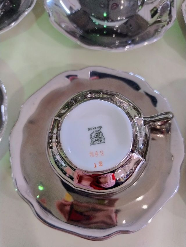 SERVIZIO DA CAFFE' ARGENTATO