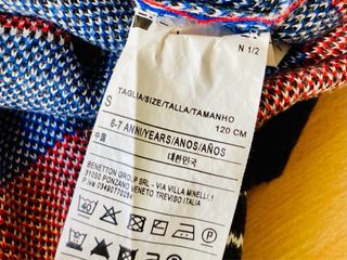 Maglione bambino Benetton taglia 67 anni 120 cm