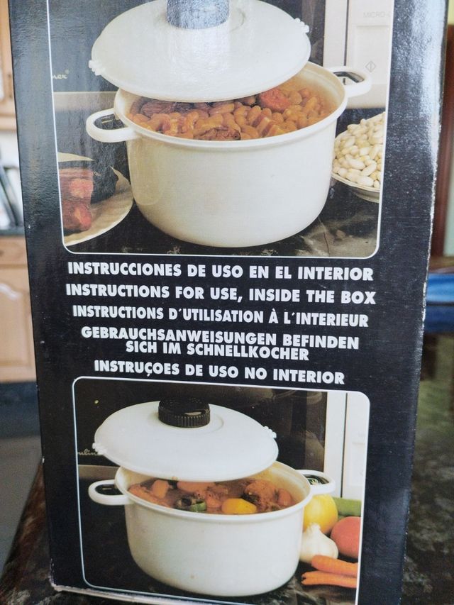 Olla a presión microondas