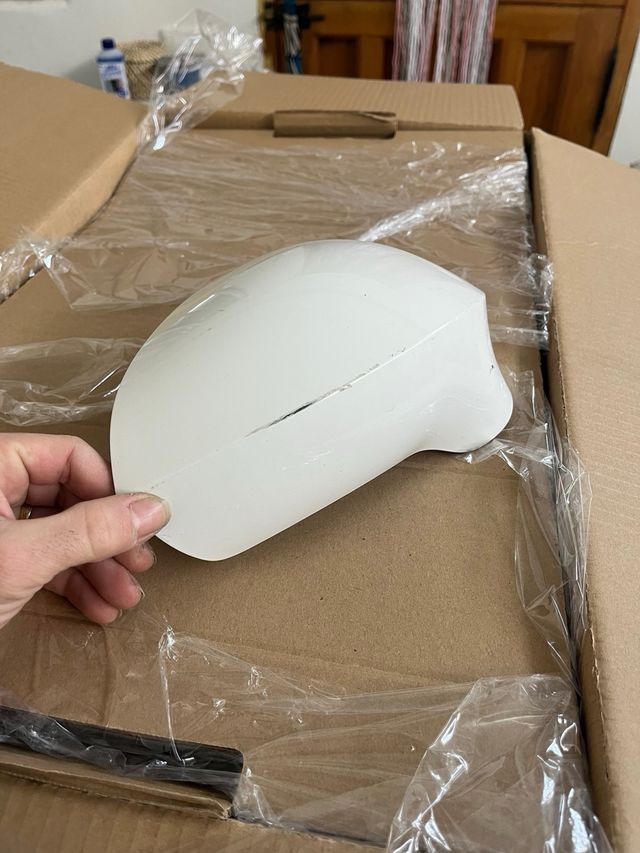 Carcasa y espejo retrovisor seat ibiza 