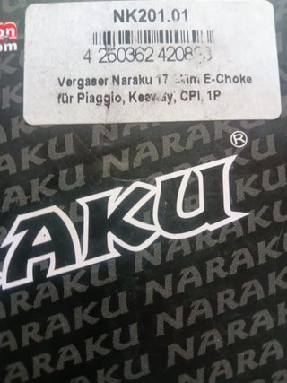 CARBURADOR NARAKU