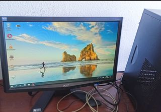 PC Intel I5 6600, SSD, 8GB RAM, WIN10, monitor