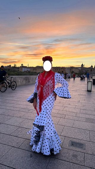 Traje de flamenca 