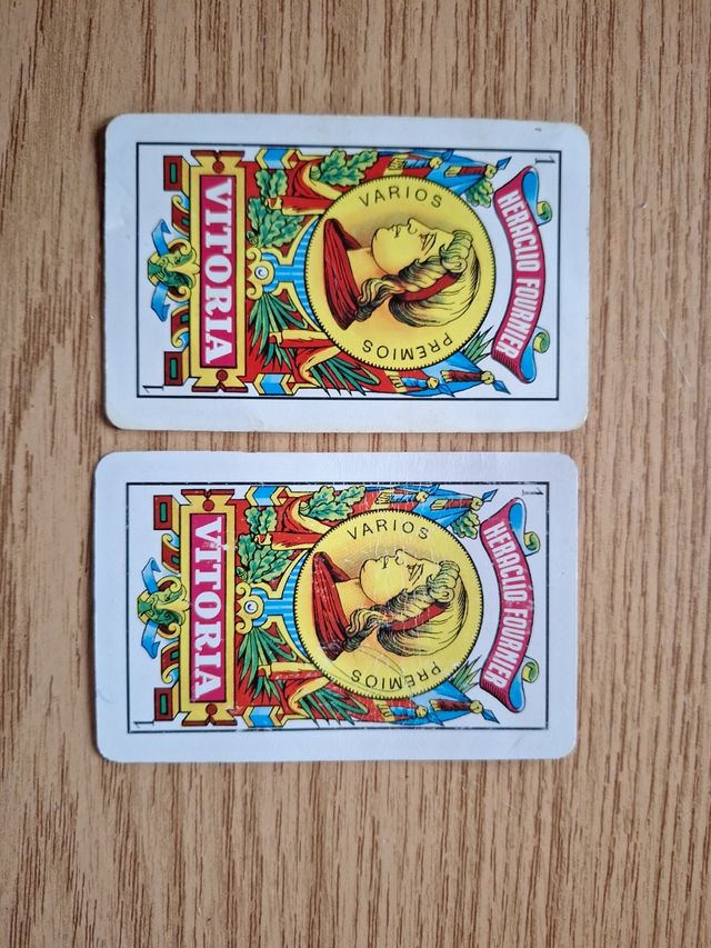 Lote 2 calendarios tema Fournier 81