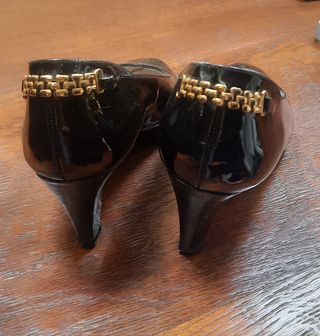 Zapatos charol negros