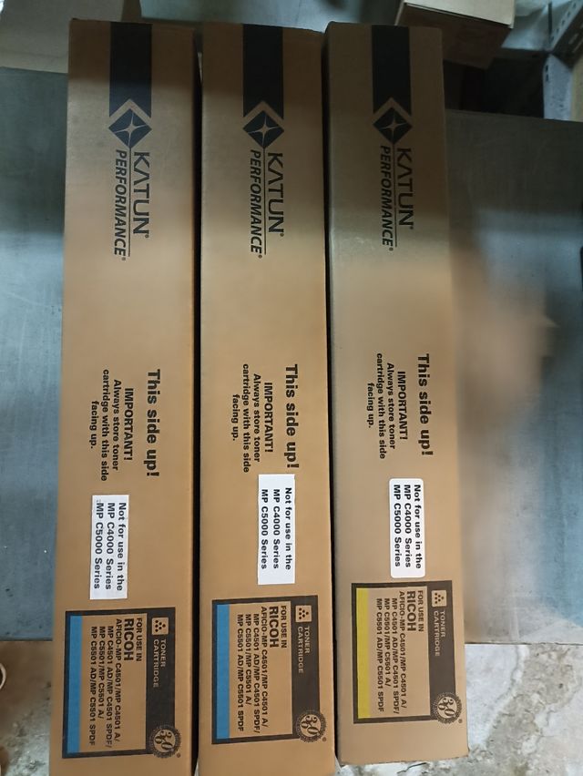 3 toner Ricoh MP C4501/5501