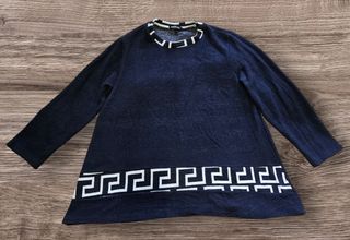 Jersey punto vintage mujer oversize