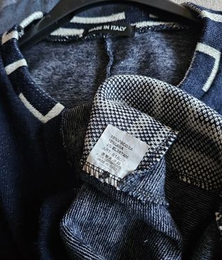 Jersey punto vintage mujer oversize