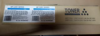 Toner ciano Ricoh serie MP C2551