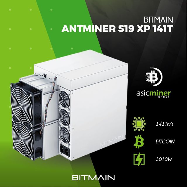 ⛏️Antminer S19 XP (141TH/s)🚀 2 años de garantía