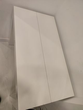 Consolle allungabile laccata in bianco lucido