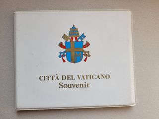 Set di 5 medaglie Souvenir Vaticano Ufficiale