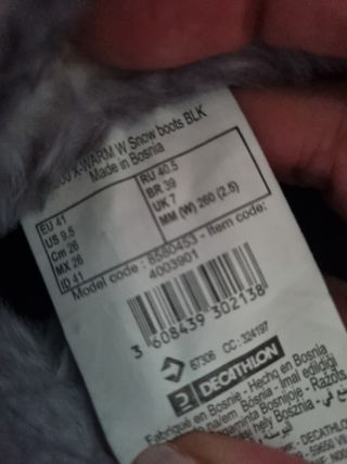 Botas de nieve impermeables