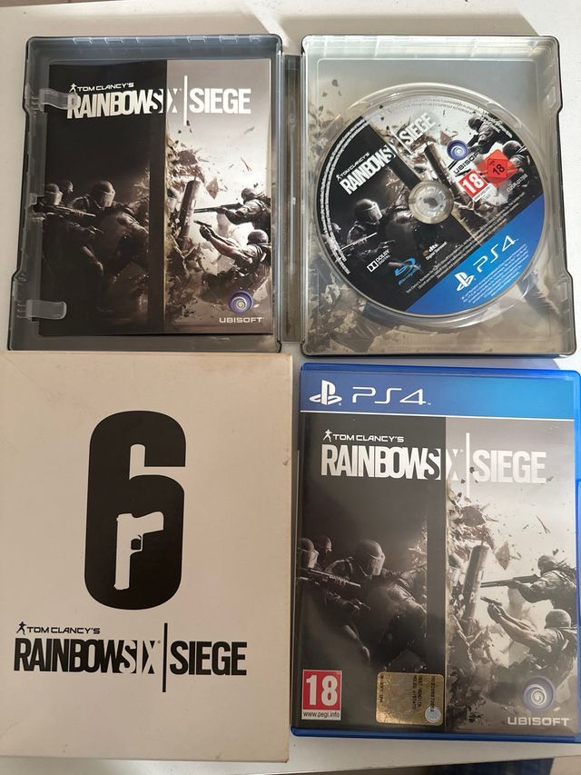 Rainbowsix siege steelbook