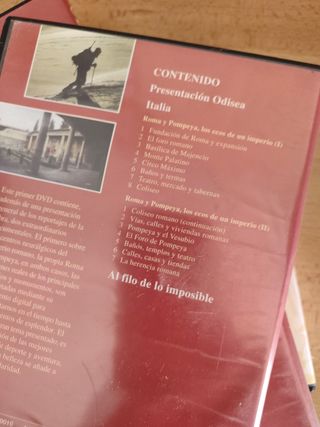 Lote DVD historia y patrimonio de la hum