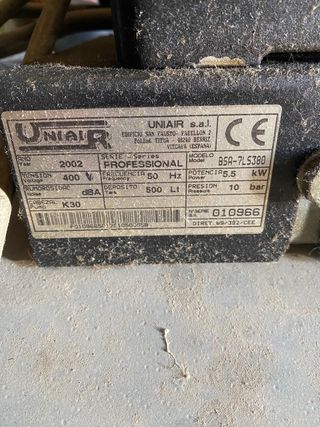 Compresor infustrial 