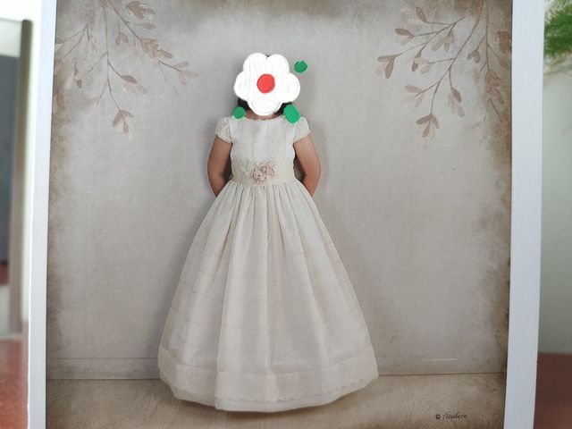 Vestido de comunión para niña talla 120