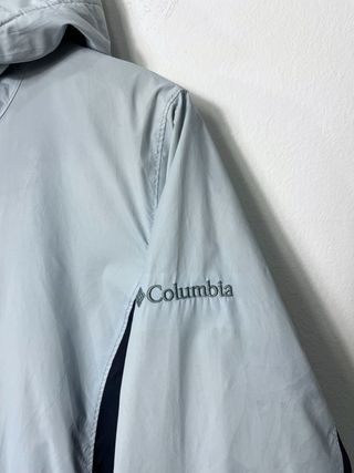 Chaqueta Cortavientos Columbia Impermeable Mujer 