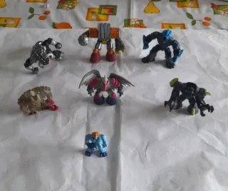 Lotto 7 gormiti varie misure come da foto