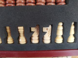 Ajedrez, accesorios vino y tarjetero