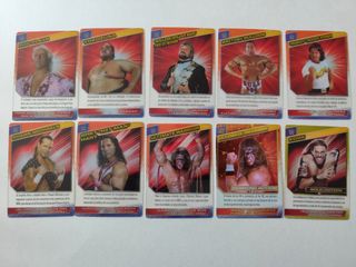 Cartas y álbum action cards Panini WWE