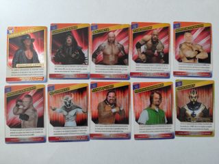 Cartas y álbum action cards Panini WWE