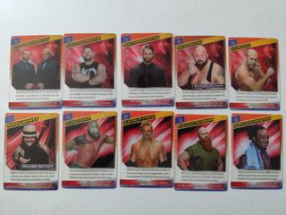 Cartas y álbum action cards Panini WWE