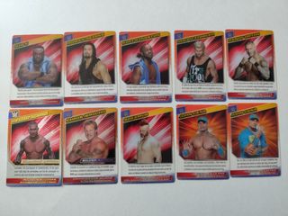 Cartas y álbum action cards Panini WWE