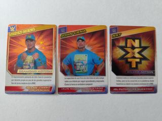 Cartas y álbum action cards Panini WWE