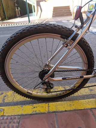 Bicicleta aluminio 
