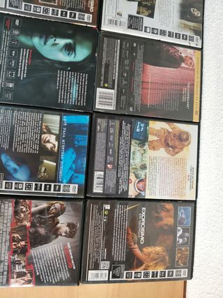 LOTE PELÍCULAS DE TERROR