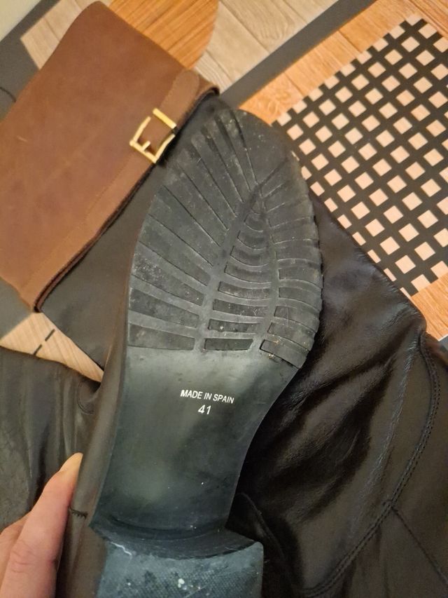 Botas piel 100% talla 41